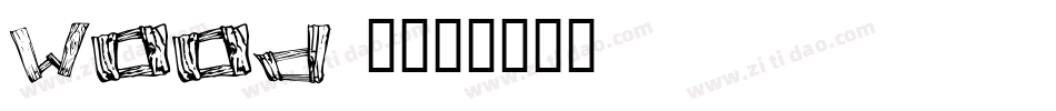 Wood 2字体转换